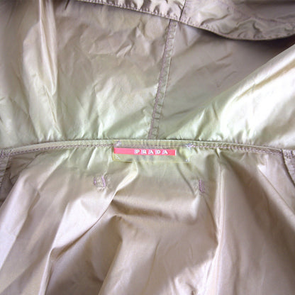PRADA SPORT Nylon Zip-Up Jacket Camel Size L