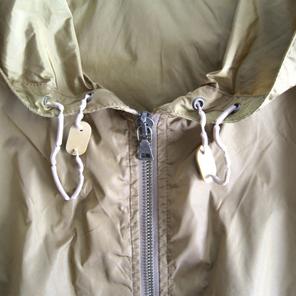 PRADA SPORT Nylon Zip-Up Jacket Camel Size L