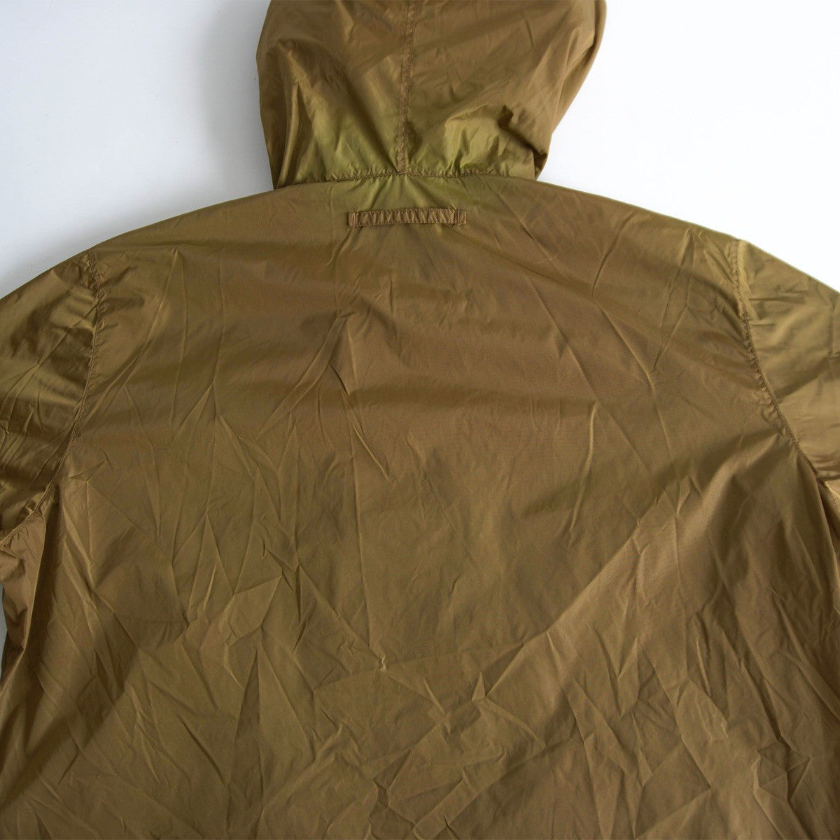 PRADA SPORT Nylon Zip-Up Jacket Camel Size L