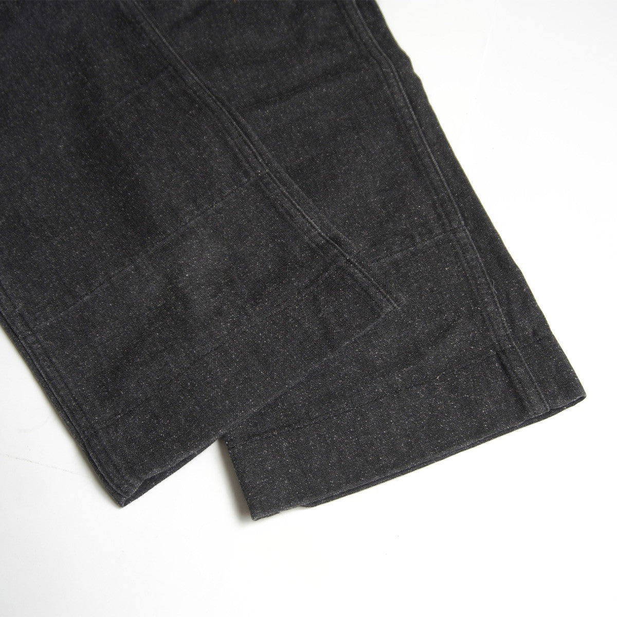 RRL Nep Black Denim Bush Pants Suspender Buttons Size 28