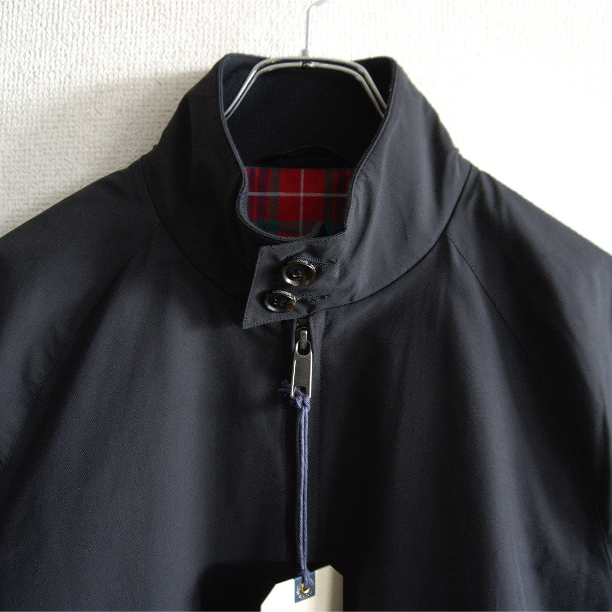 BARACUTA G9 Swingtop Harrington Jacket Black Size 38