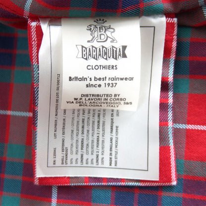 BARACUTA G9 Swingtop Harrington Jacket Black Size 38