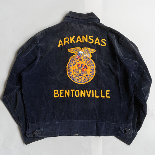 FFA Vintage Corduroy ARKANSAS Work Jacket Size S