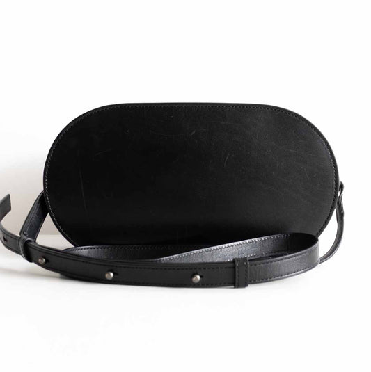 Tsuchiya Kaban Oval Shoulder Bag Black Size ONE SIZE