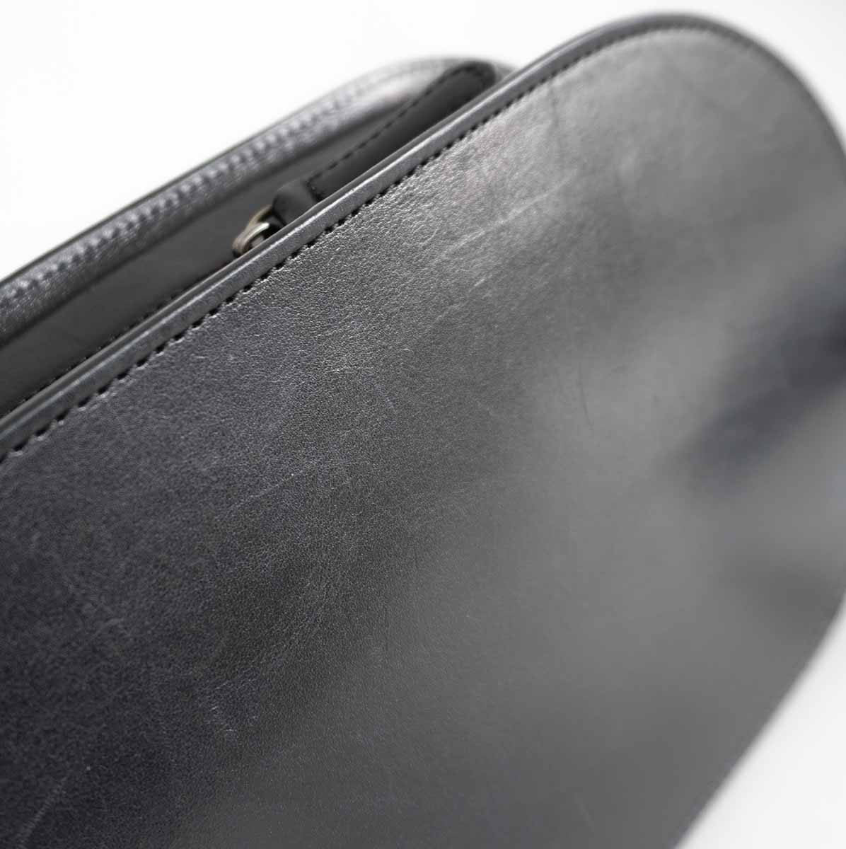 Tsuchiya Kaban Oval Shoulder Bag Black Size ONE SIZE