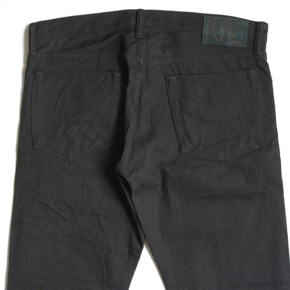 RRL New Black on Black Slim Fit Denim Pants Size 34