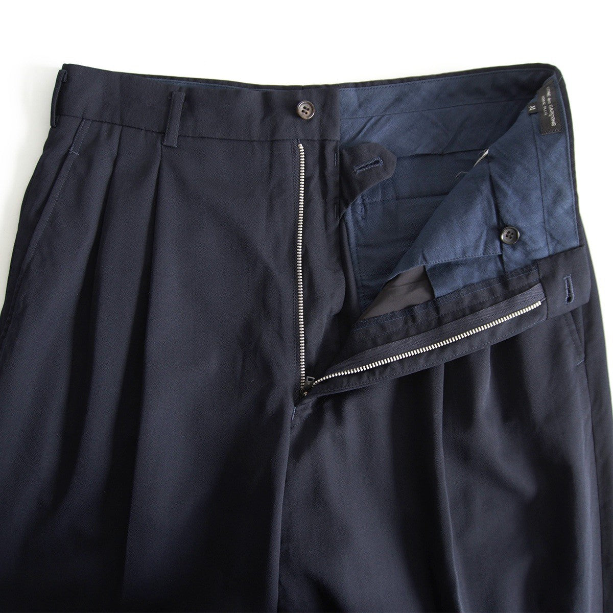 COMME des GARCONS HOMME AD1993 Archive Navy Slacks Size 32