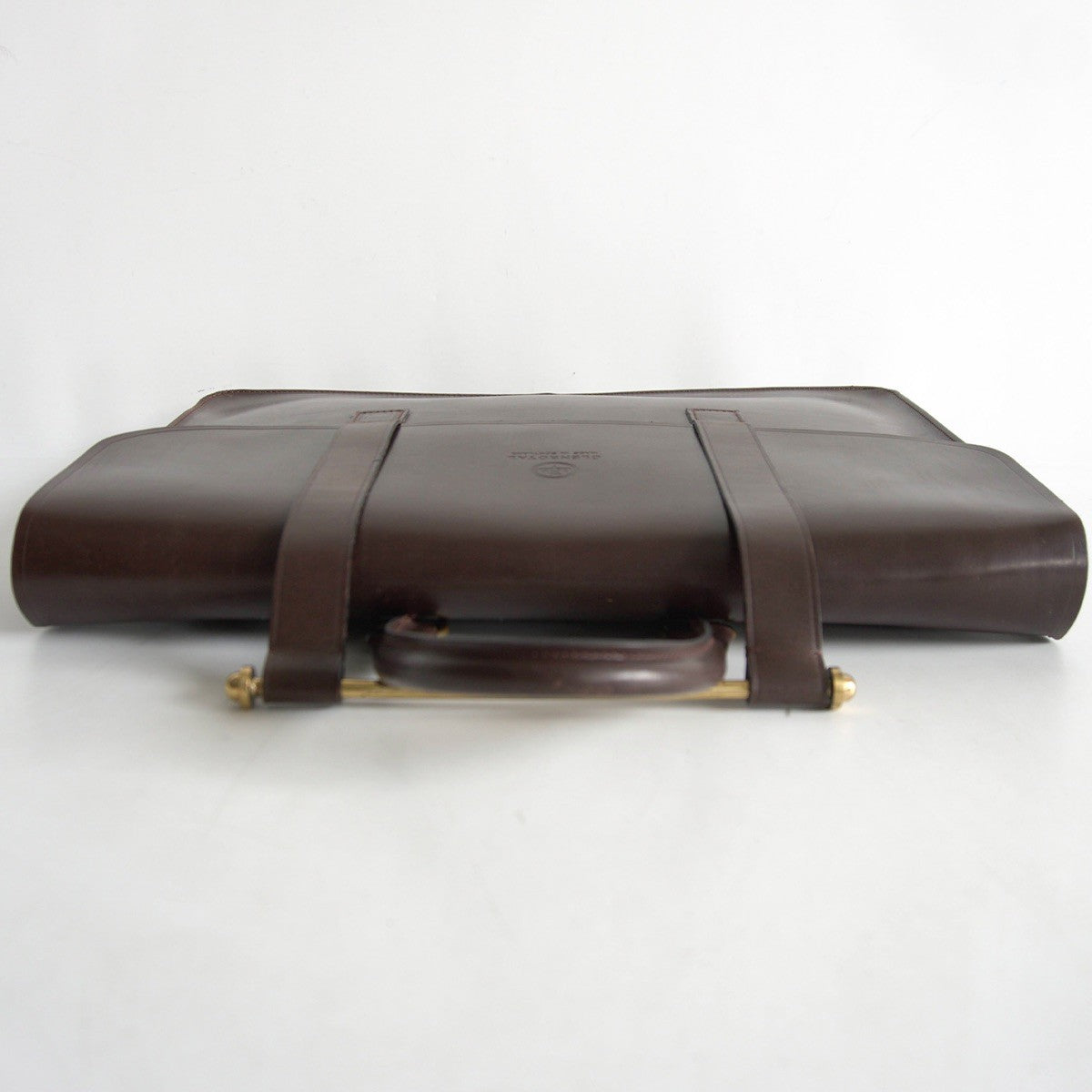 GLENROYAL Bridle Leather Music Case Brown A4 Size ONE SIZE
