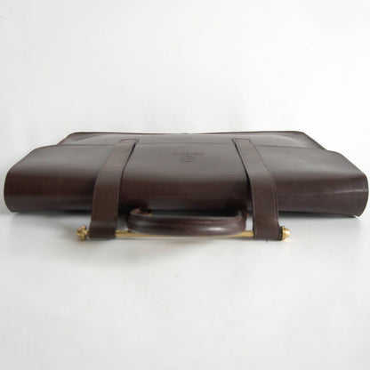 GLENROYAL Bridle Leather Music Case Brown A4 Size ONE SIZE