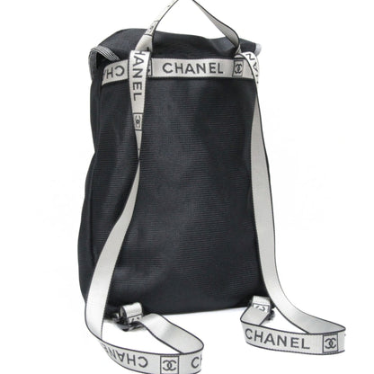 CHANEL Sports Line Nylon Backpack Black
