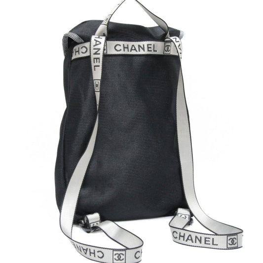 CHANEL Sports Line Nylon Backpack Black