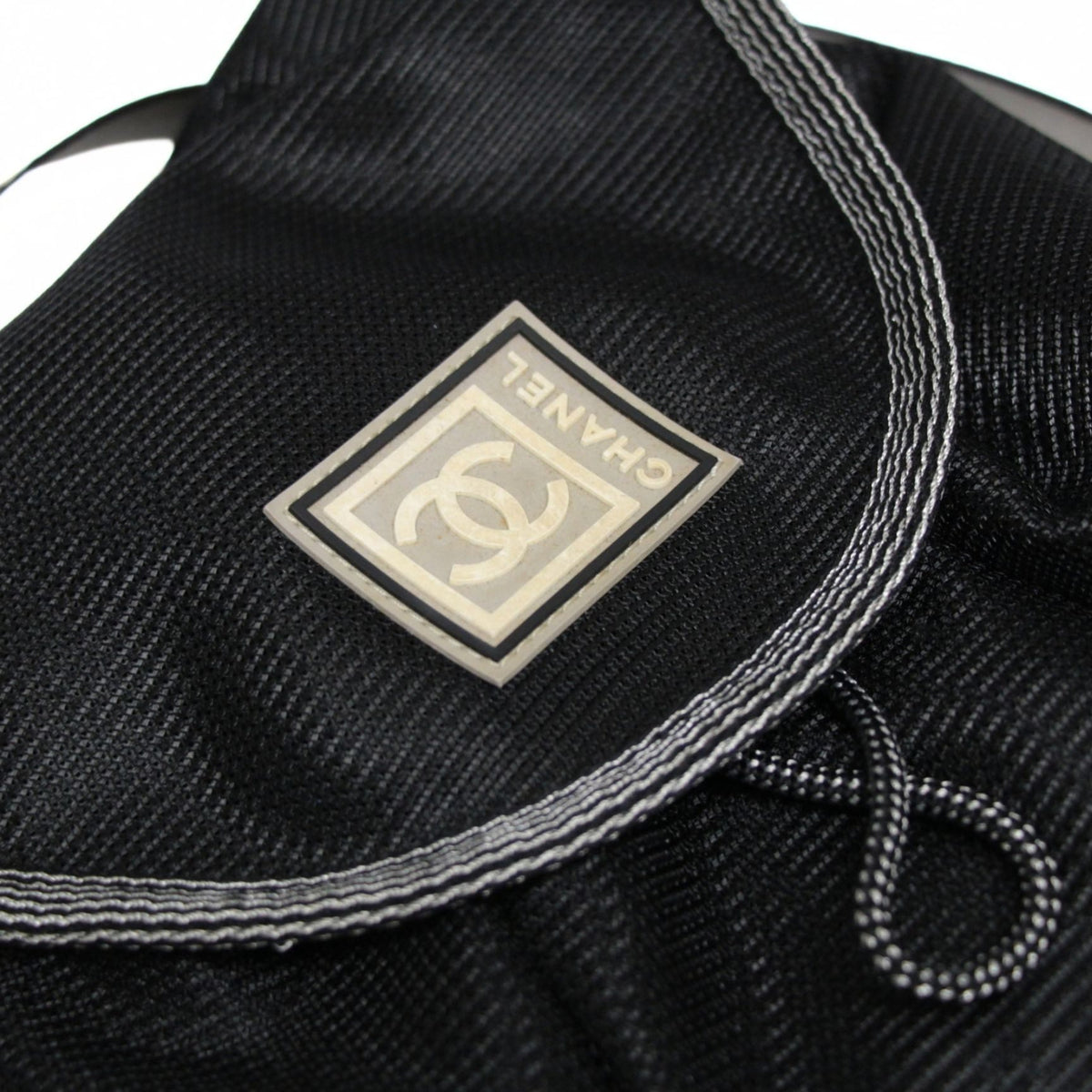 CHANEL Sports Line Nylon Backpack Black