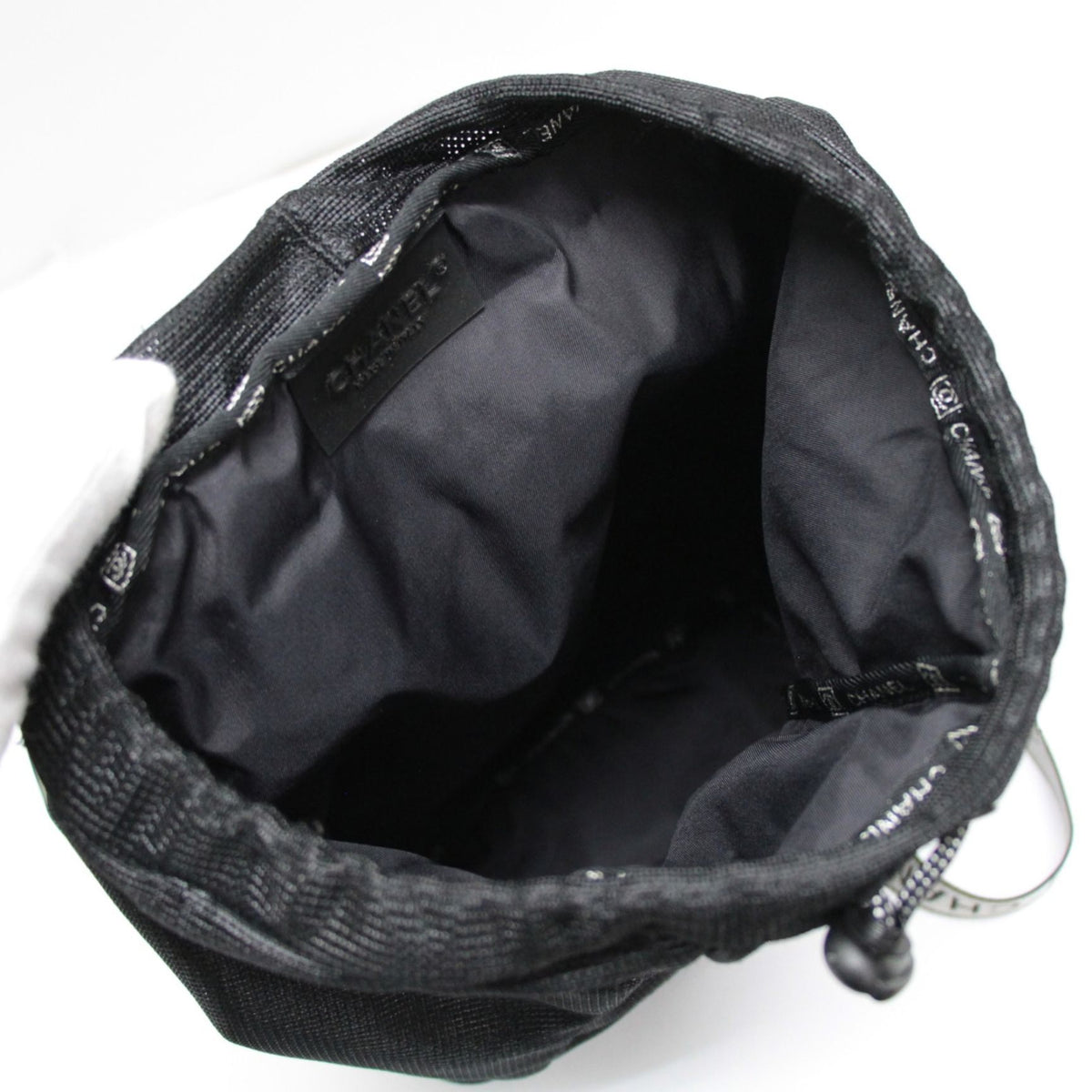 CHANEL Sports Line Nylon Backpack Black