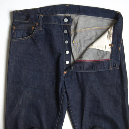 EVISU LOT.2000 Raw Indigo Seagull Denim Jeans Size 34×35