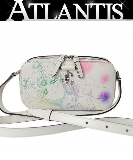 JIMMY CHOO Sailor Moon Phone Leather Multi Shoulder Bag