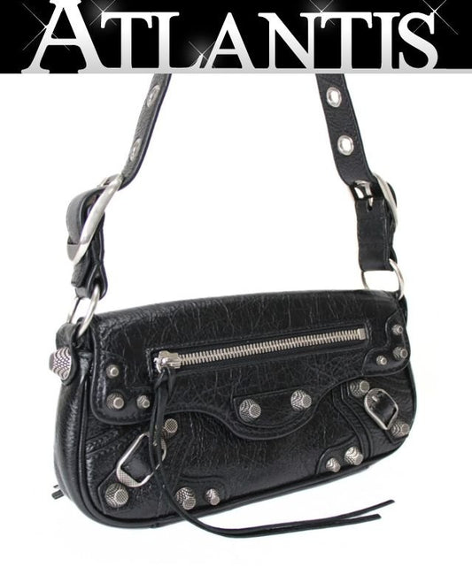 BALENCIAGA Lukagore XS Leather Bag Black