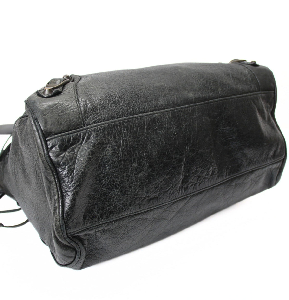 BALENCIAGA Classic Velo Leather Black Bag