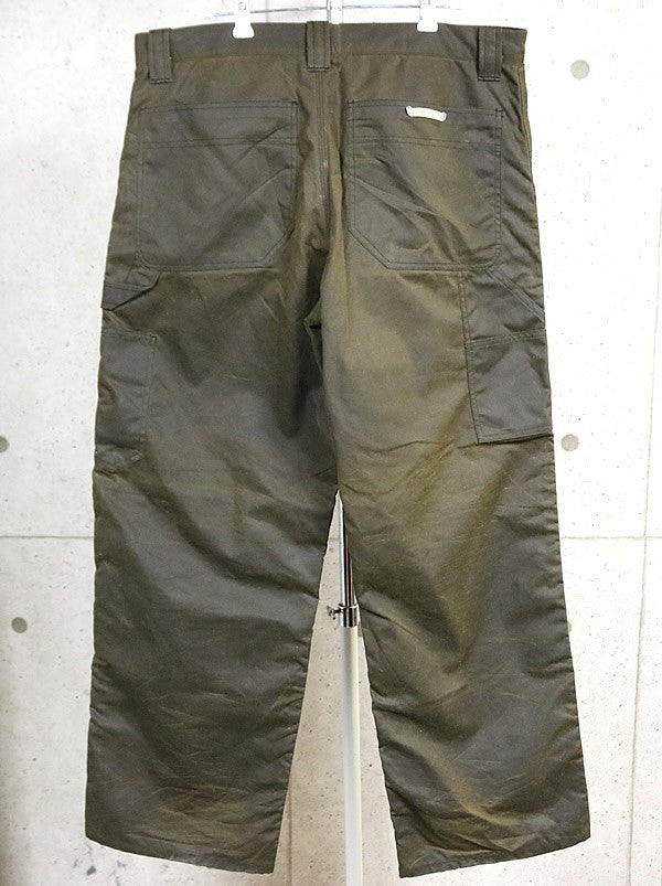CHROME HEARTS Oil Processed Carpenter Pants Green Size 34