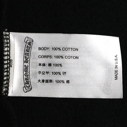 CHROME HEARTS Old English Logo Zip Hoodie Black Size M