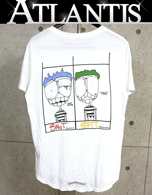 CHROME HEARTS PPO Matty Boy TBAR T-Shirt White Size M