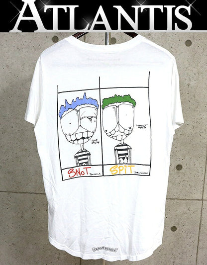 CHROME HEARTS PPO Matty Boy TBAR T-Shirt White Size M