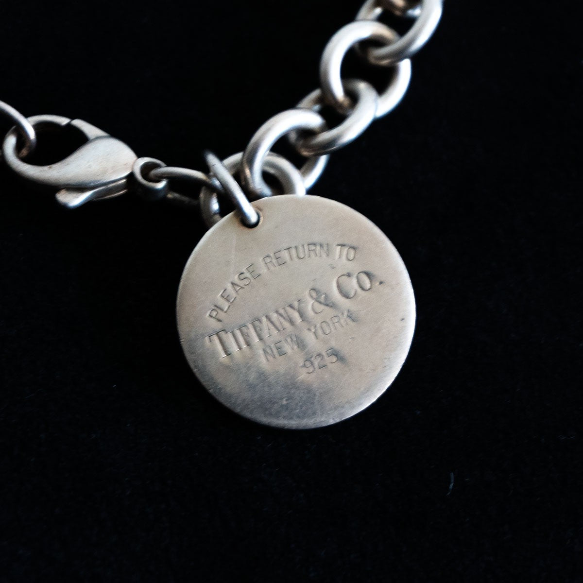 TIFFANY Silver 925 Return to Chain Bracelet Size ONE SIZE