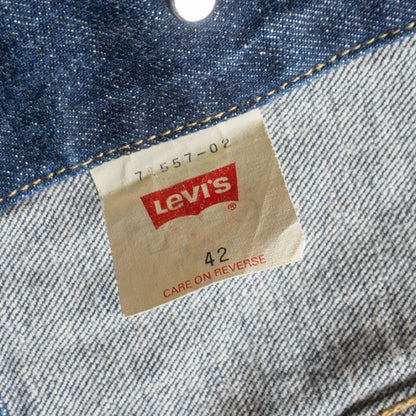 LEVI'S 557 Big E 3rd Type Made in Japan Denim Jacket Size XS