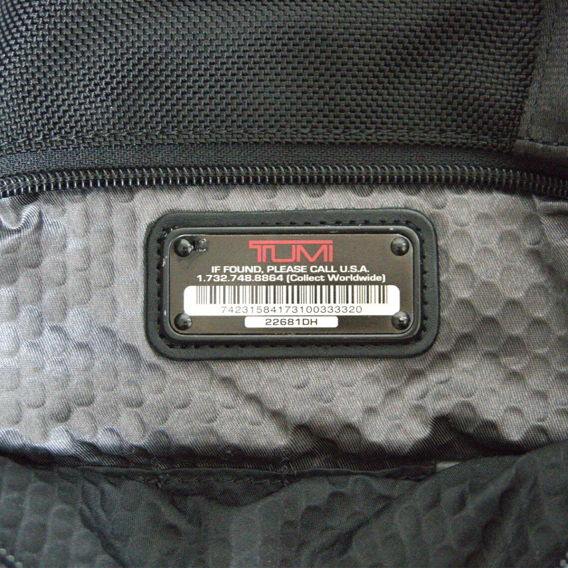 TUMI Alpha Bravo Knox Backpack Black Size ONE SIZE
