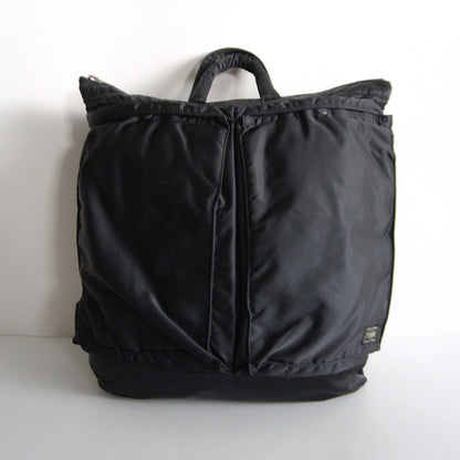 PORTER TANKER 2-Way Nylon Helmet Bag Black Size ONE SIZE