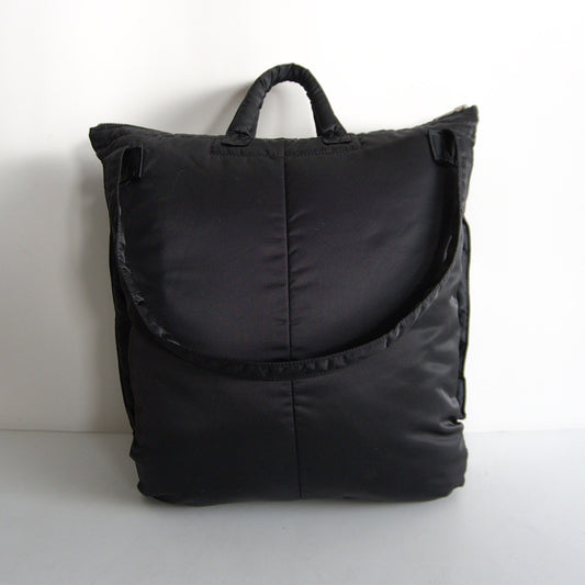 PORTER TANKER 2-Way Nylon Helmet Bag Black Size ONE SIZE