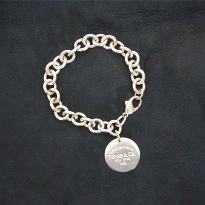 TIFFANY & Co. Silver 925 Return to Chain Size ONE SIZE