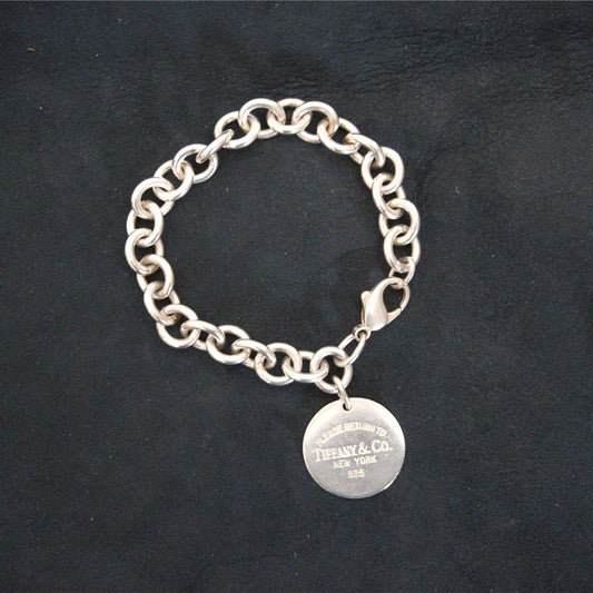 TIFFANY & Co. Silver 925 Return to Chain Size ONE SIZE
