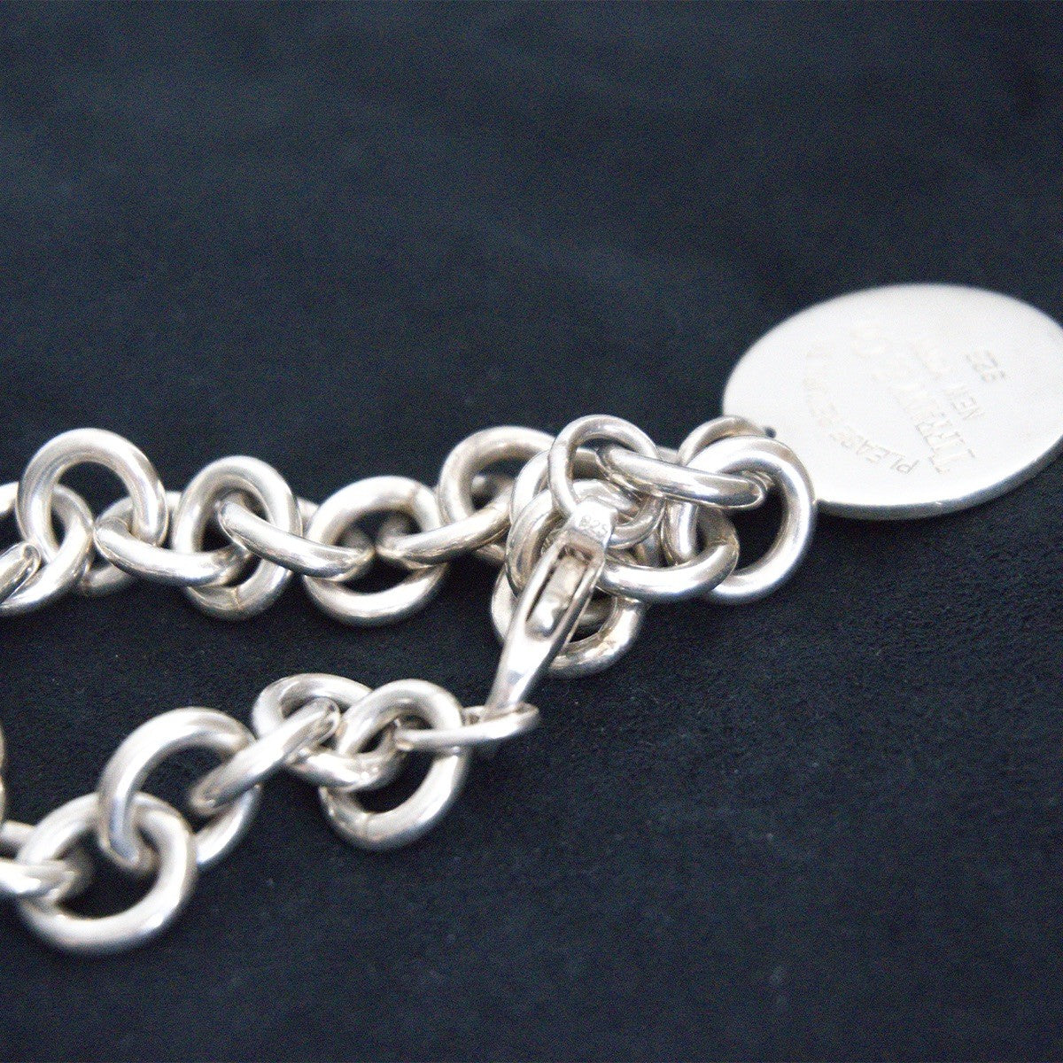 TIFFANY & Co. Silver 925 Return to Chain Size ONE SIZE