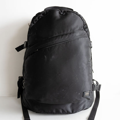 PORTER Tanker Nylon Backpack Daypack Black Size ONE SIZE