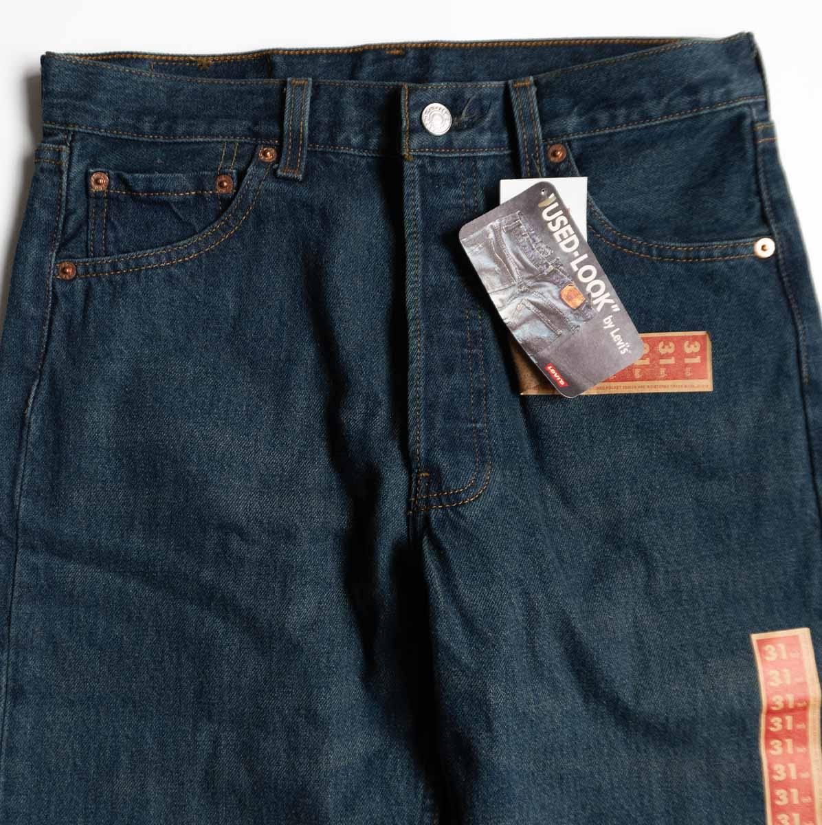 LEVI'S 90s 501 Made in USA Deadstock Denim Pants Size 31×36