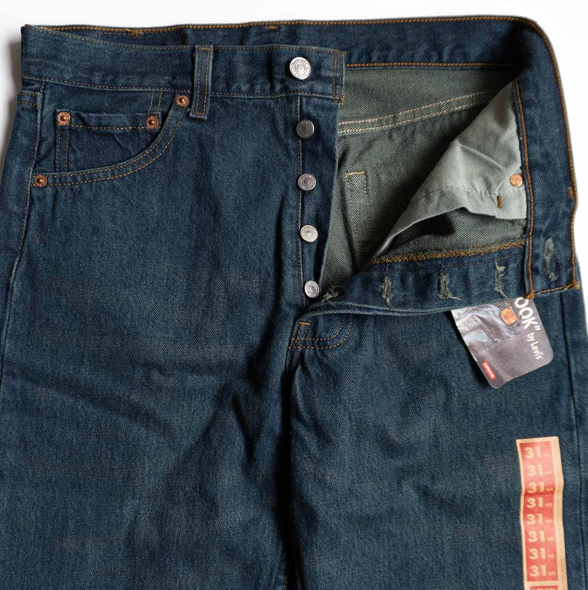 LEVI'S 90s 501 Made in USA Deadstock Denim Pants Size 31×36