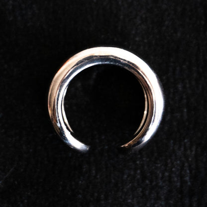HERMES Osmose GM 925 Silver Ring Size ONE SIZE