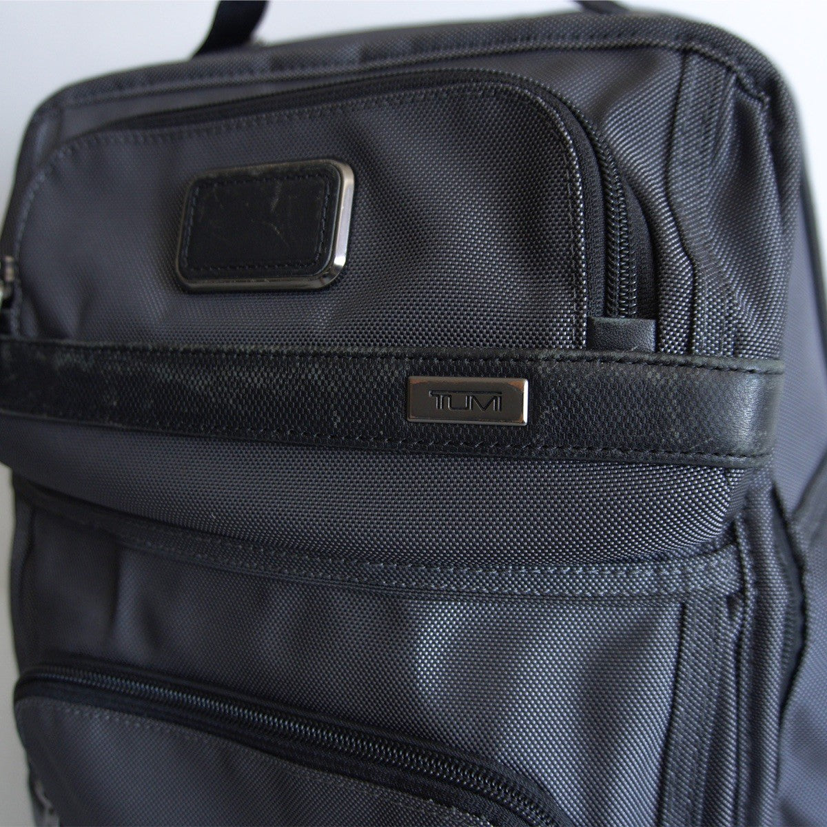 TUMI Alpha 2 T-Pass Business Backpack Gray Size ONE SIZE