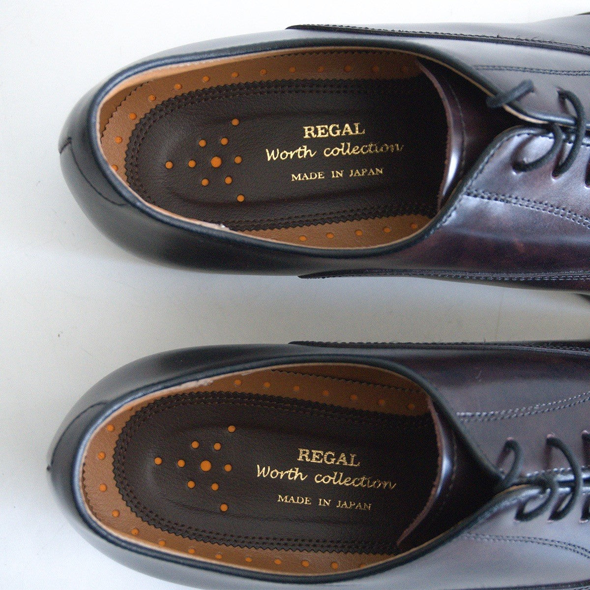 REGAL worth collection Straight Tip Leather Shoes Size 8