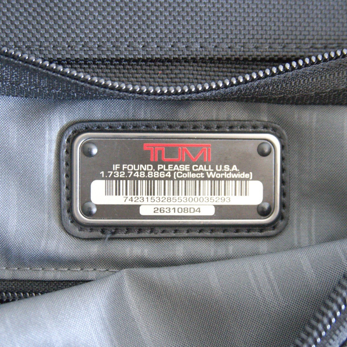 TUMI Alpha 2 T-Pass Business Backpack Gray Size ONE SIZE