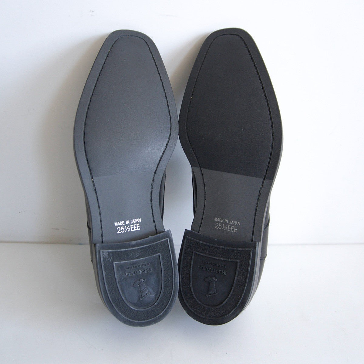 REGAL worth collection Plain Toe Leather Shoes Size 7.5