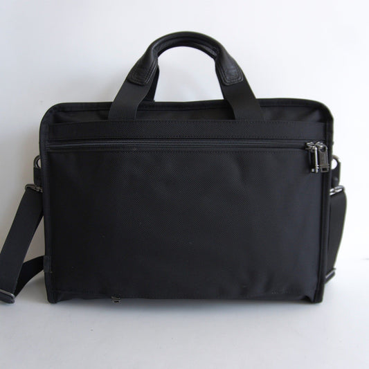 TUMI Alpha 2-Way Briefcase Black Size ONE SIZE
