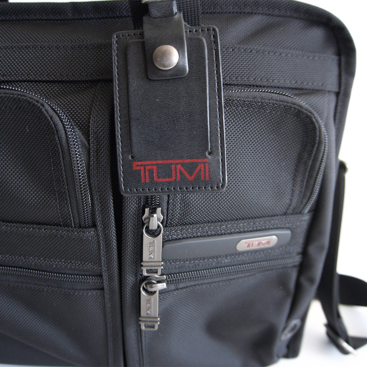 TUMI Alpha 2-Way Briefcase Black Size ONE SIZE