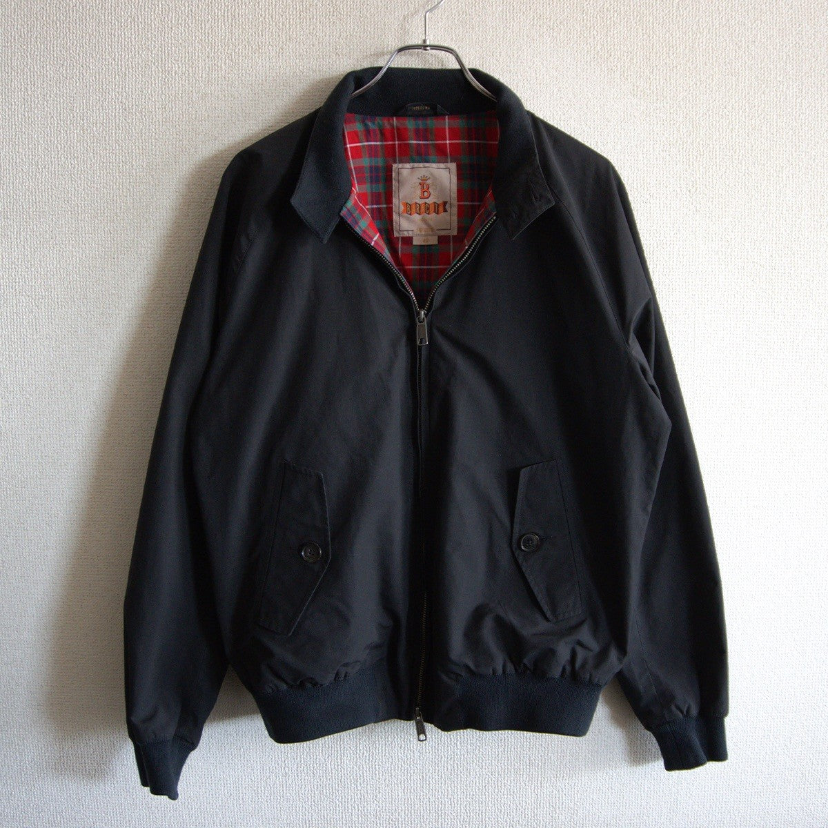 BARACUTA G9 Harrington Swingtop Jacket Black Size XXS