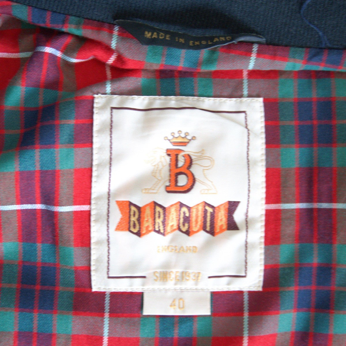BARACUTA G9 Harrington Swingtop Jacket Black Size XXS