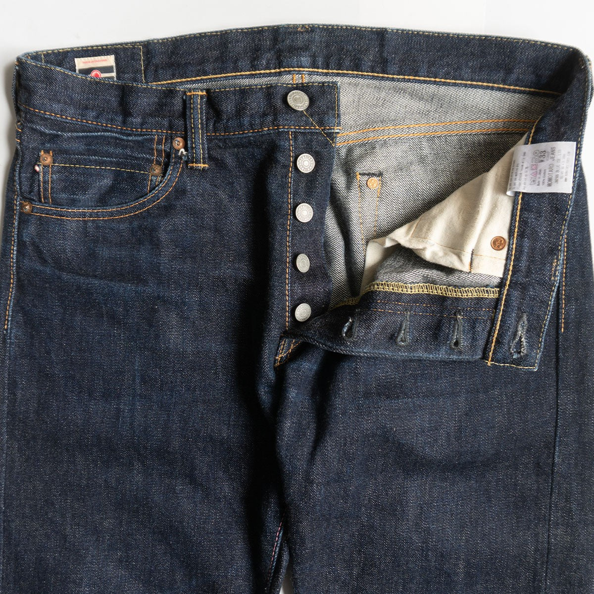 Momotaro Jeans 0705SP Tight Straight Denim Blue Size 33