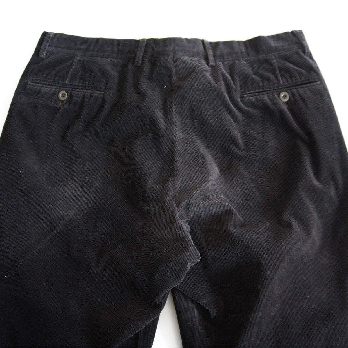 HERMES Brown Corduroy Slacks Pants Size 56