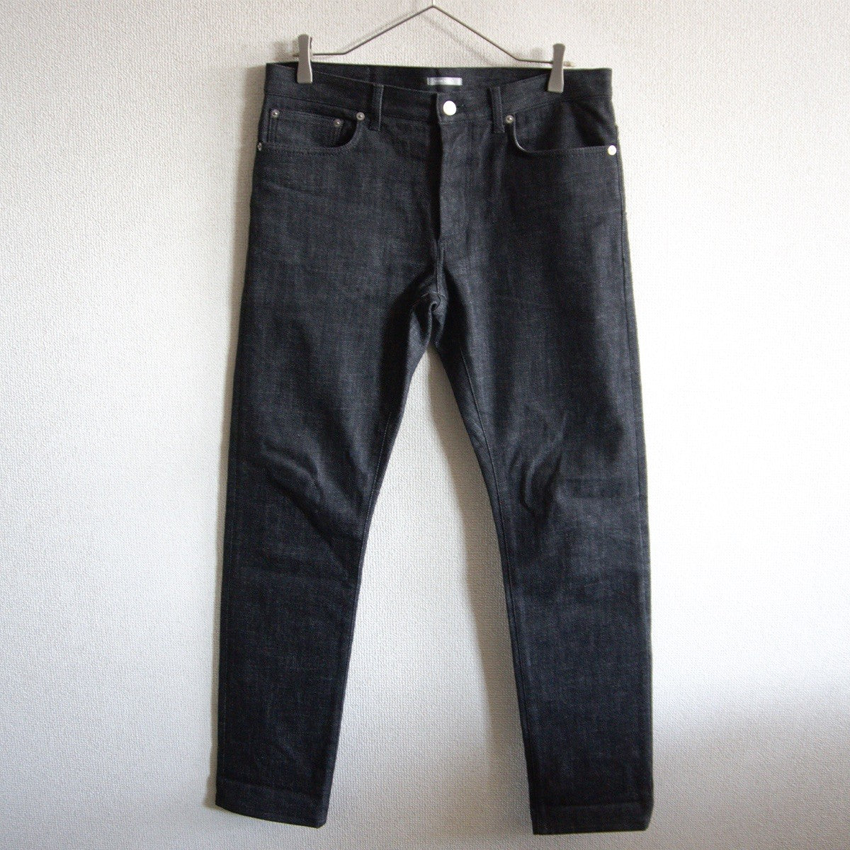 Dior HOMME 22SS Oblique Roll-Up Slim Jeans Size 30