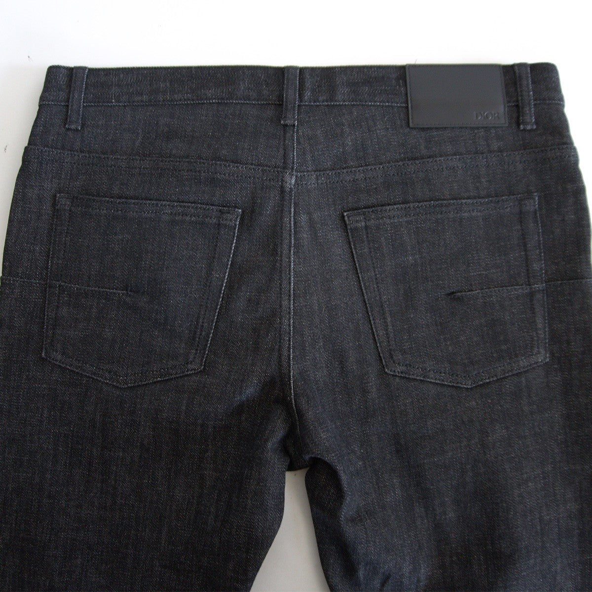 Dior HOMME 22SS Oblique Roll-Up Slim Jeans Size 30