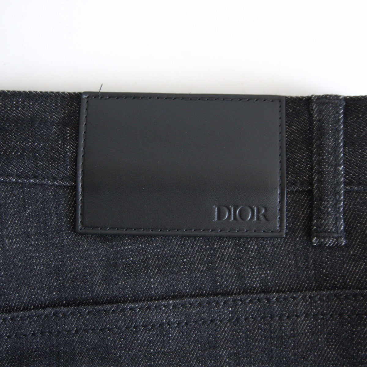 Dior HOMME 22SS Oblique Roll-Up Slim Jeans Size 30